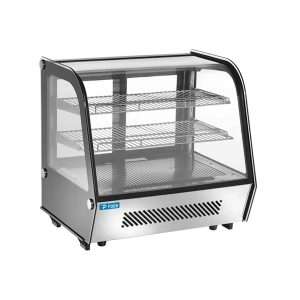 Vetrina frigo da banco con vetro curvo - Capacità 120 lt