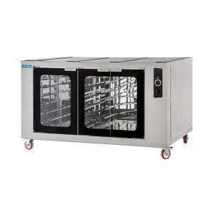 Cella di lievitazione per 18 teglie EN 60x40 da abbinare a forno pizza