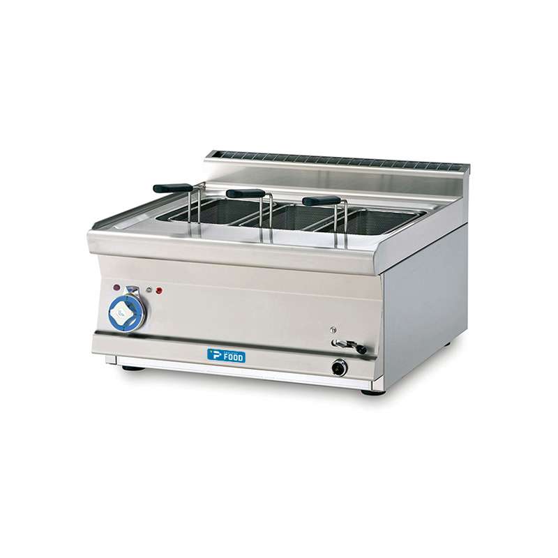 Cuocipasta professionale da banco elettrico con vasca singola da 25 lt