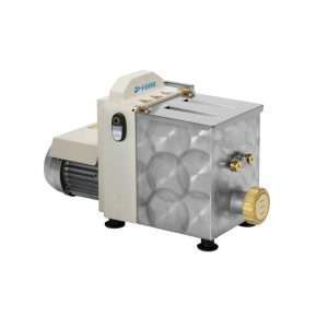 Macchina per pasta fresca con capacità impasto 1,5 kg e produzione oraria 5 kg