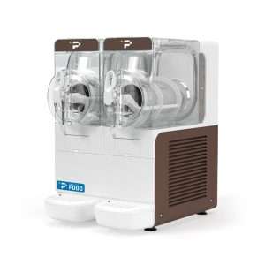 Macchina per sorbetto e granite da due vasche da 6 litri - comandi meccanici