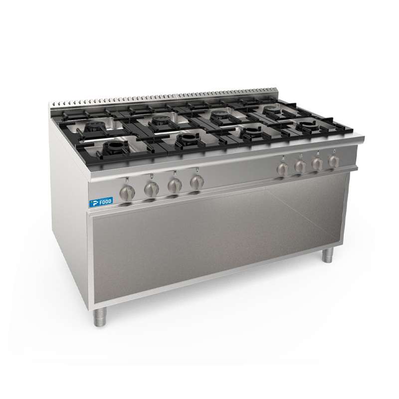 Piano cottura a gas 8 fuochi PFP9PC8FVG