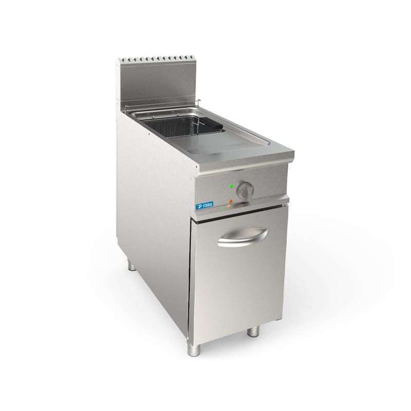 PFP9FRL1V17 Friggitrice professionale a gas su mobile con vasca pulita singola