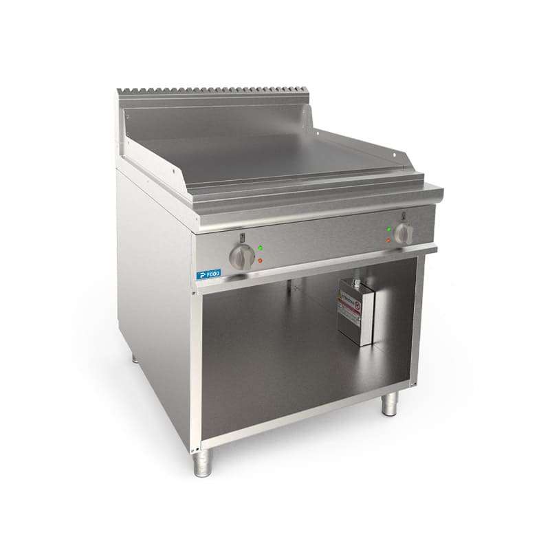 PFP9FRY2LE Fry-Top professionale elettrico con piastra doppia liscia