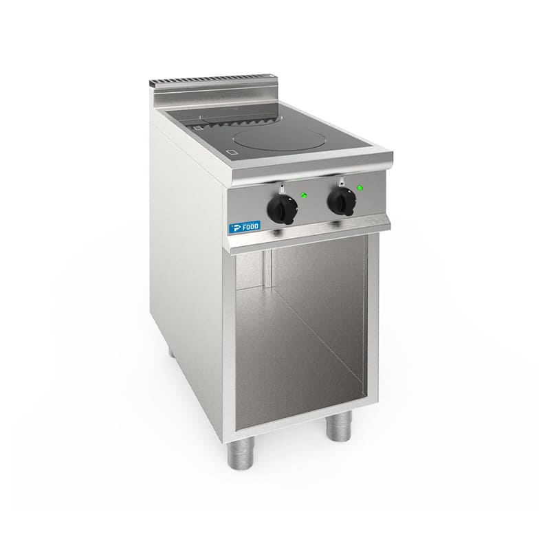 Piano cottura elettrico ad induzione a 2 zone da 3,5 kw su vano a giorno