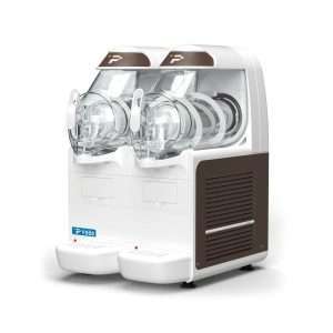 Macchina per sorbetto e granite da due vasche da 6 litri - comandi meccanici