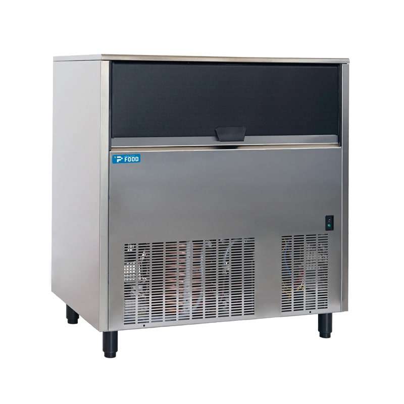 Macchina del ghiaccio cubetto pieno 136Kg