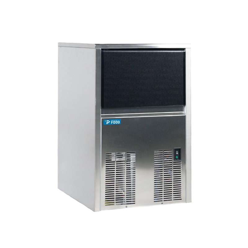 Macchina del ghiaccio a cubetto pieno 45Kg