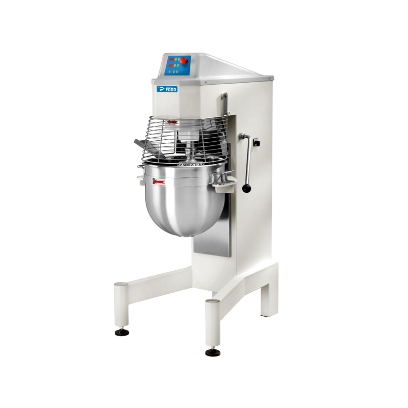 Impastatrice planetaria trifase con variatore di velocità e comandi digitali