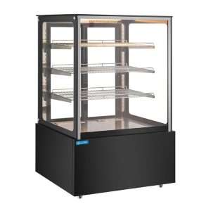 Vetrina espositiva orizzontale riscaldata temp +30°C a +60°C L900xP685xH1385 mm - linea BETA