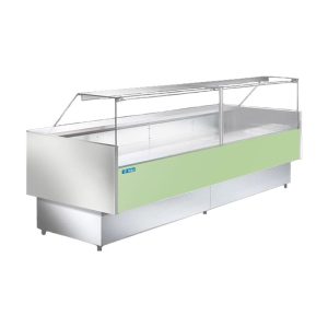 Supplemento per pannello frontale colore verde vetro dritto - linea VIENNA