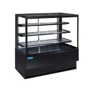 Vetrina espositiva orizzontale riscaldata