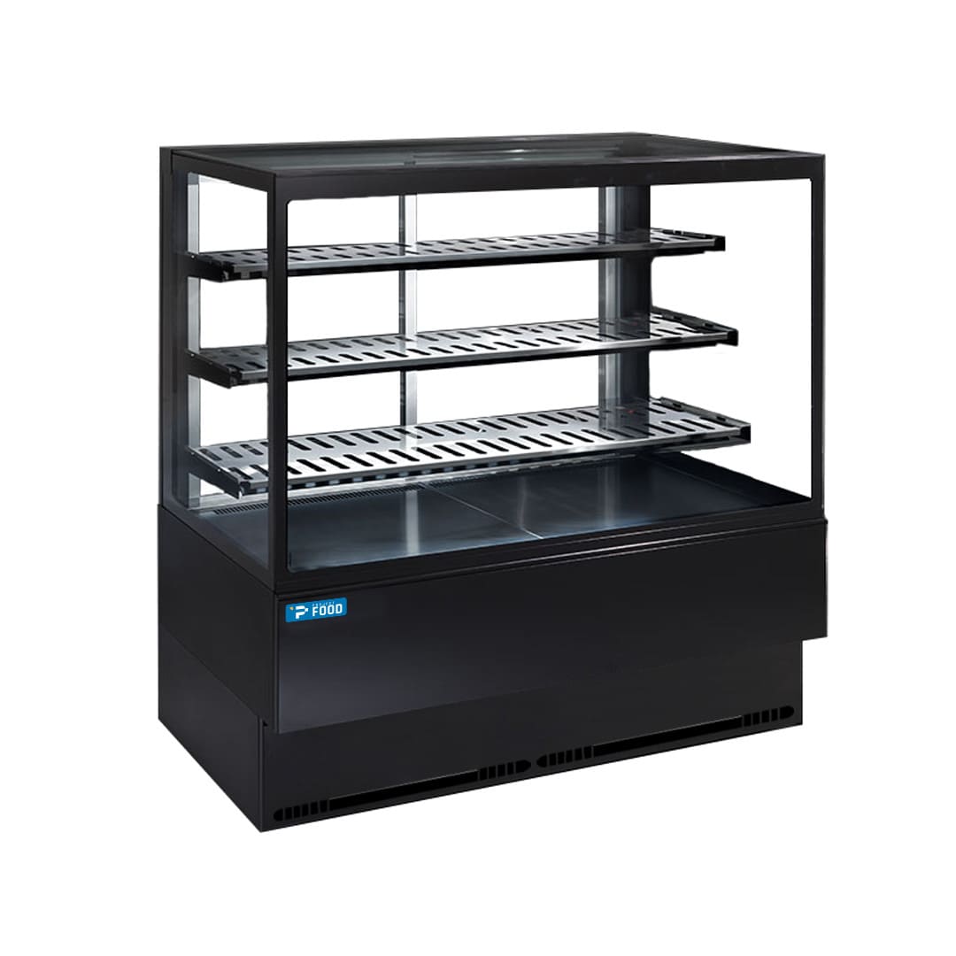 Vetrina espositiva orizzontale riscaldata