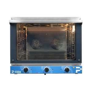 Forno elettrico ventilato per 4 teglie GN 1/1 a convezione e grill - comandi meccanici