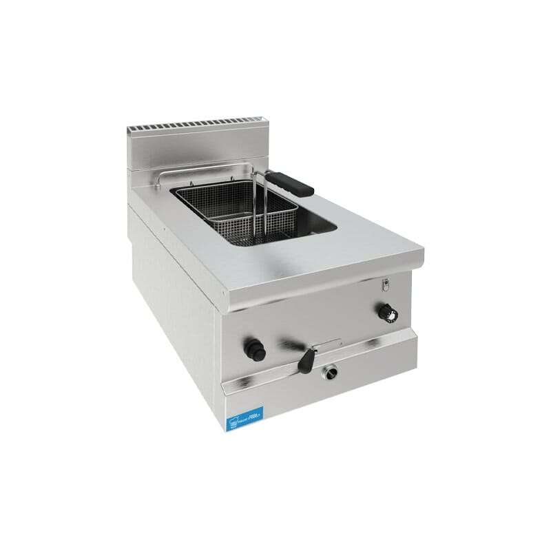 Friggitrice professionale da banco a gas con vasca singola PFBP7FRG1V