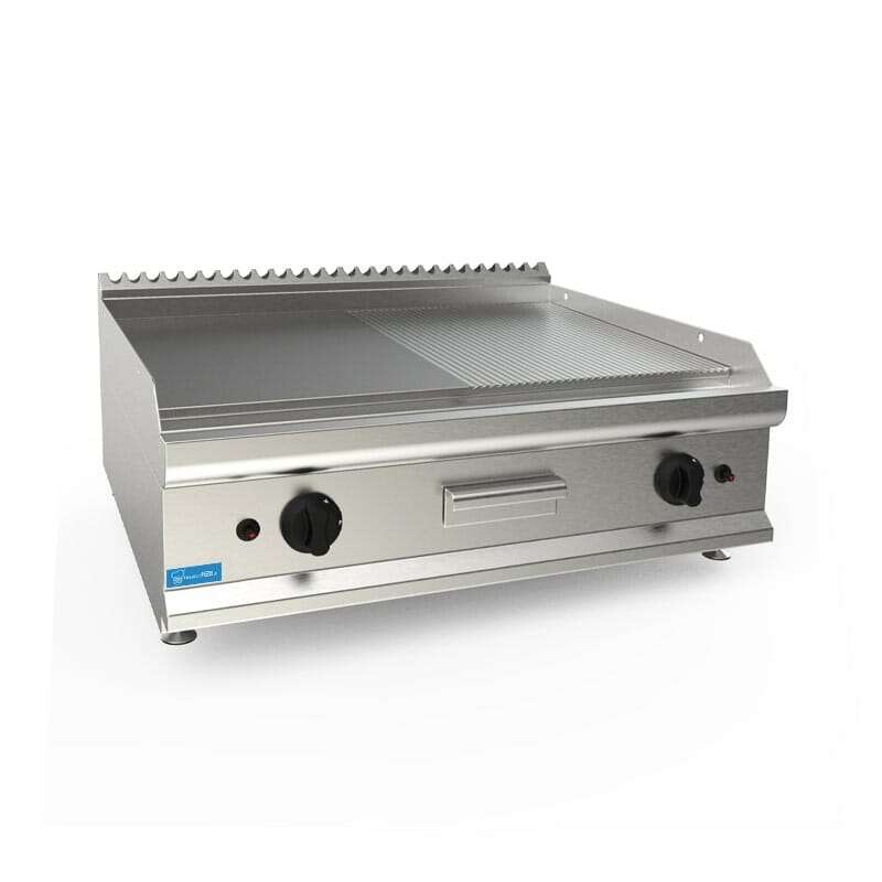 Fry-Top professionale da banco PFBP7FRY2LRG