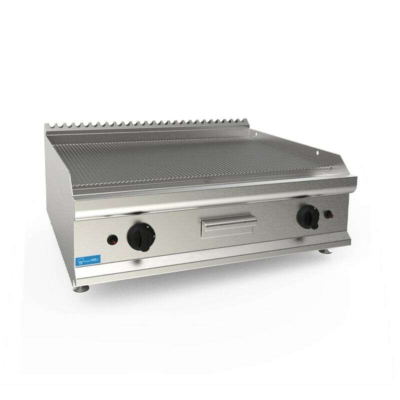 Fry-Top professionale da banco PFBP7FRY2RG