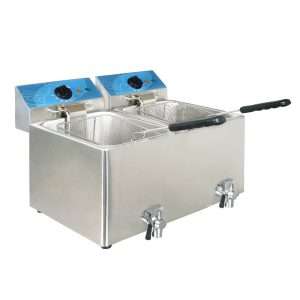 PFFE2V8_Friggitrice elettrica da banco con n° 2 vasche da 8 lt-min