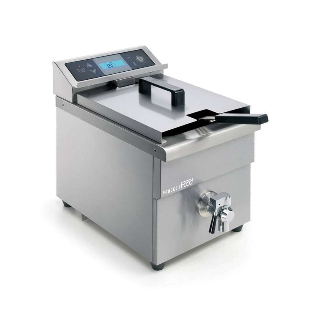 Friggitrice a vasca pulita elettrica da banco PFFSI1V8RD