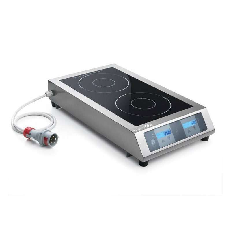 Piastra ad induzione trifase a 2 zone PFIN2X35D-PLUS