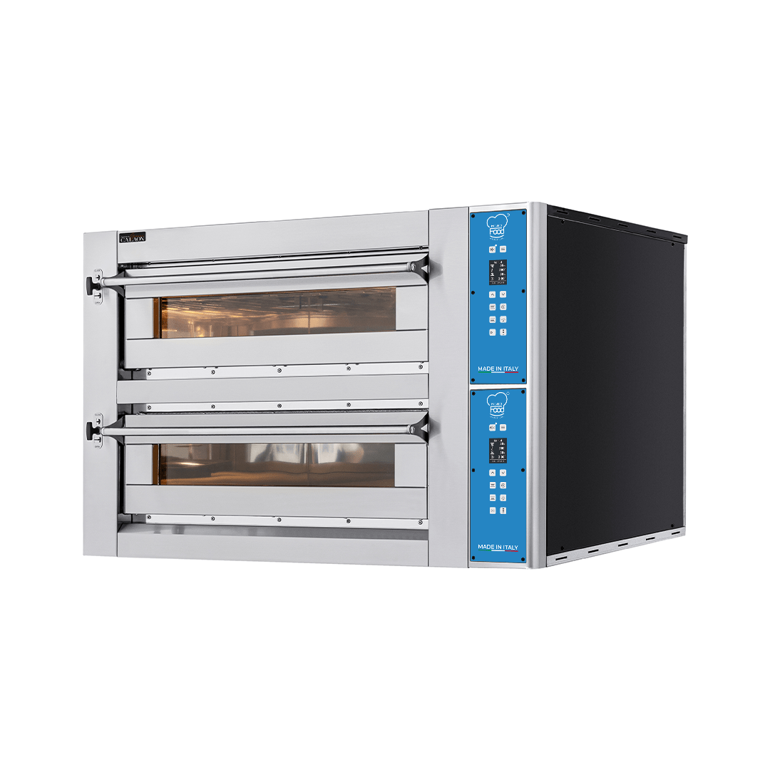 PFX2C4PZ_FORNO PIZZA ELETTRICO CAMERA DOPPIA 4+4 PIZZE_SERIE EVOX-min