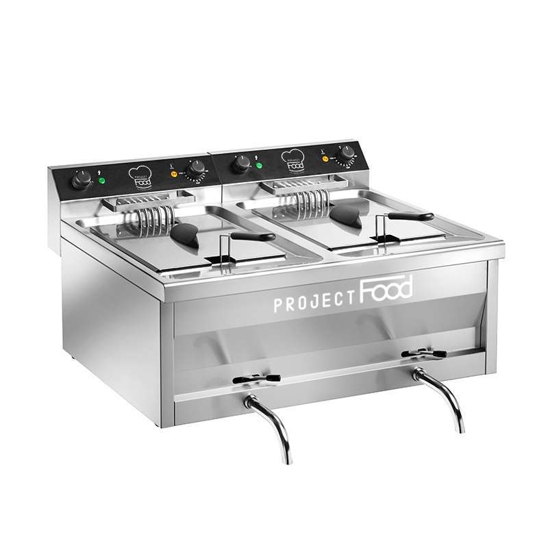 Friggitrice elettrica da banco PFFS2V12R