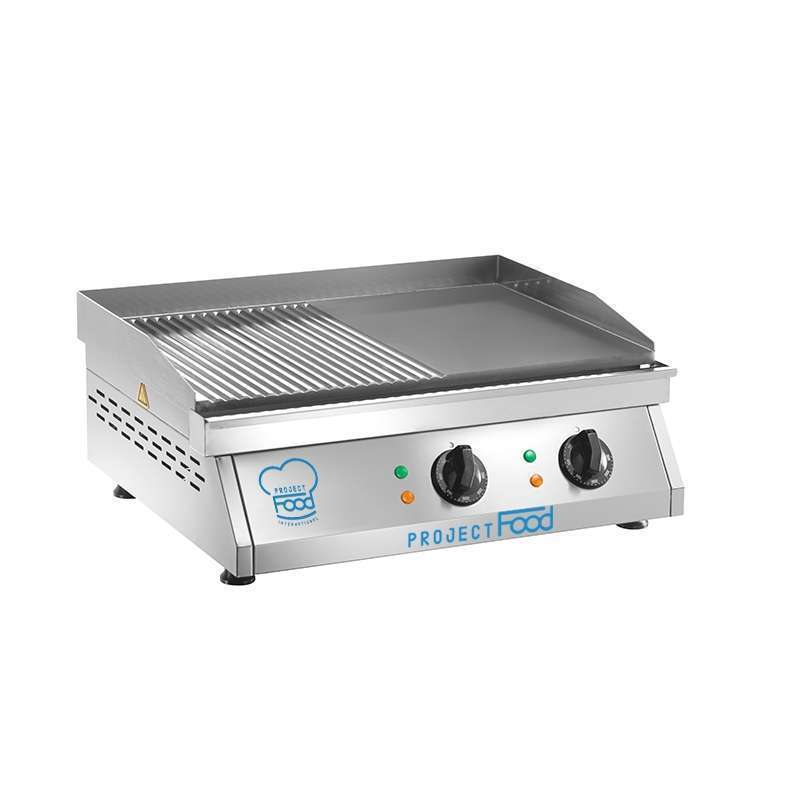 Fry top elettrico da banco PFFAE2M