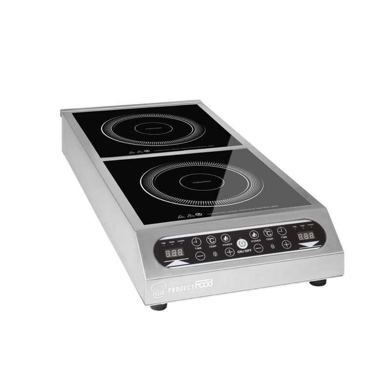 Piastra ad induzione trifase a 2 zone PFIN2X35D