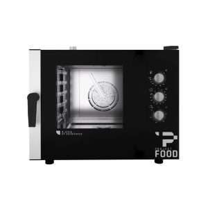 Forno professionale elettrico combinato convezione vapore per 5 teglie GN 1/1 - comandi meccanici