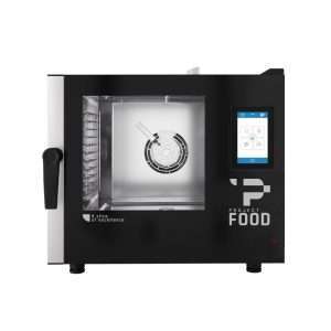 Forno professionale elettrico combinato convezione vapore per 6 teglie GN 1/1 - comandi touch