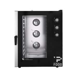 Forno professionale elettrico combinato convezione vapore per 10 teglie EN 60x40 | GN 1/1 - comandi meccanici
