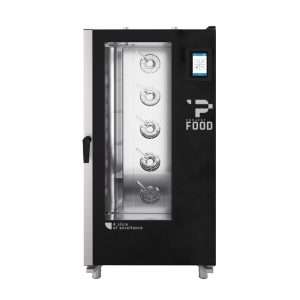 Forno professionale elettrico combinato convezione vapore per 16 teglie EN 60x40 - comandi touch