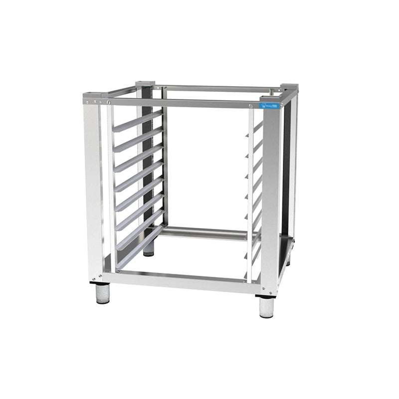 Tavolo fisso per forni con n° 9 guide-min