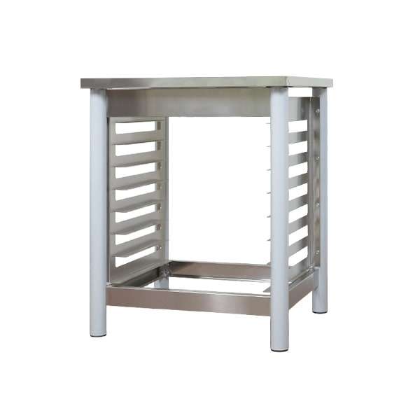PFA535TS-PFA341TS-PFA346TS_Tavolo fisso con n° 8 supporti per teglie-min