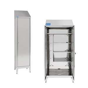 Mobili portascope in acciaio inox