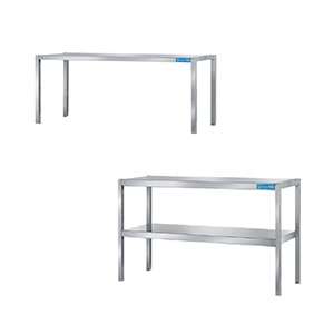 Ripiani da appoggio in acciaio inox