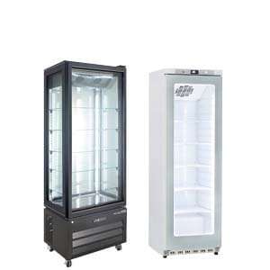 Vetrine espositive verticali refrigerate