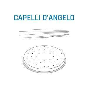 Trafila in lega ottone e bronzo per macchina pasta fresca capelli d’angelo