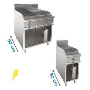 FRYTOP ELETTRICO - LINEA PREMIUM - PROF.90 cm