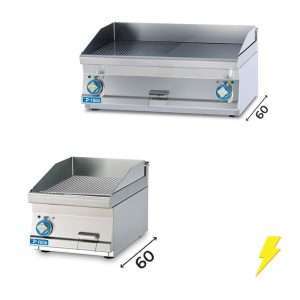 FRY TOP DA BANCO ELETTRICO - PROF 60 cm