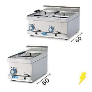 FRIGGITRICE DA BANCO ELETTRICA - PROF 60 cm