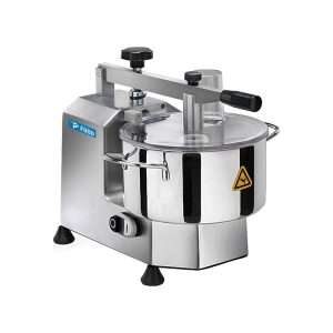 Cutter con velocità fissa monofase con vasca da 3 lt con dimensioni Ø210xH110 mm