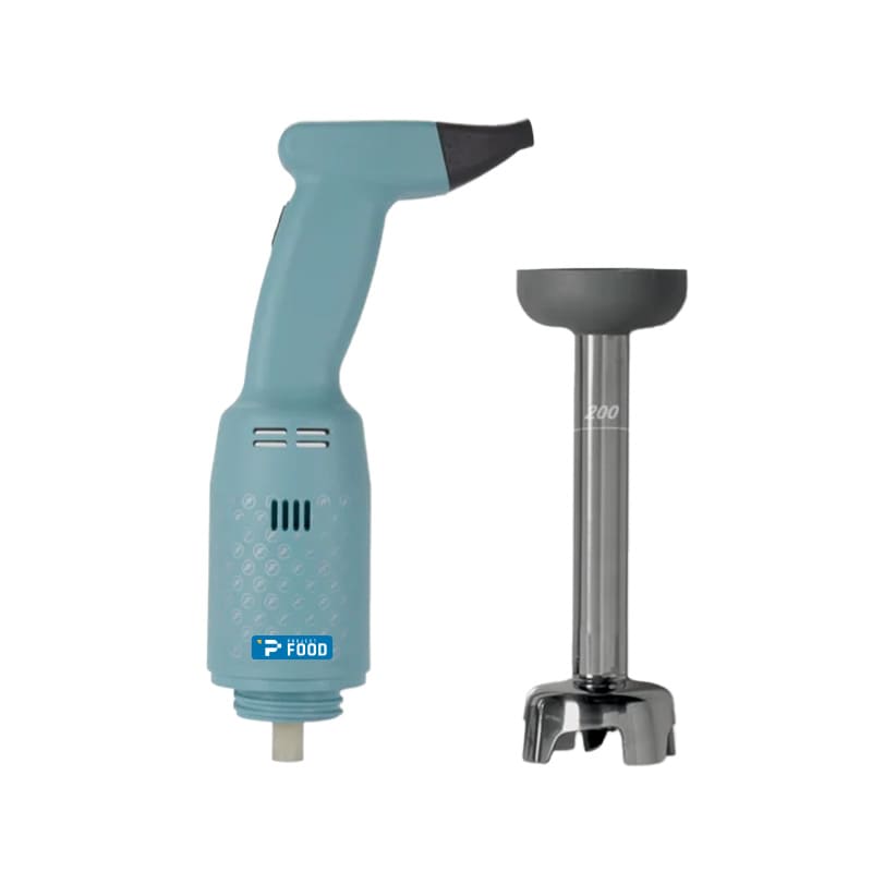 Mixer a immersione 250 watt con variatore e mescolatore 200 mm