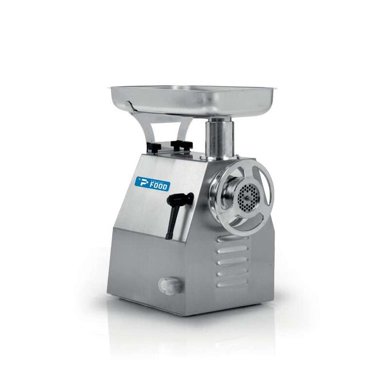 Tritacarne monofase con gruppo di macinazione in acciaio inox