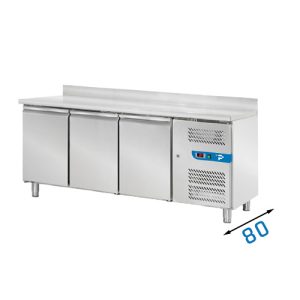 TAVOLI REFRIGERATI -2°C a +8°C PROFONDITÀ 80 cm EN 60x40