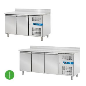 TAVOLI REFRIGERATI POSITIVI TEMP da -2°C a +8°C